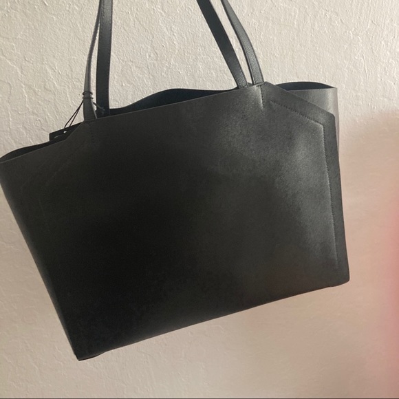 Furla large tote black bow NWT - Picture 3 of 9